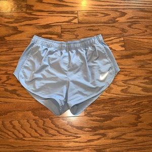 Light blue Nike shorts